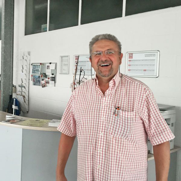 Portrait des Inhabers Hubert Lisson vom Autohaus Lisson